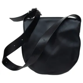 Moon Medium leather bag - Black