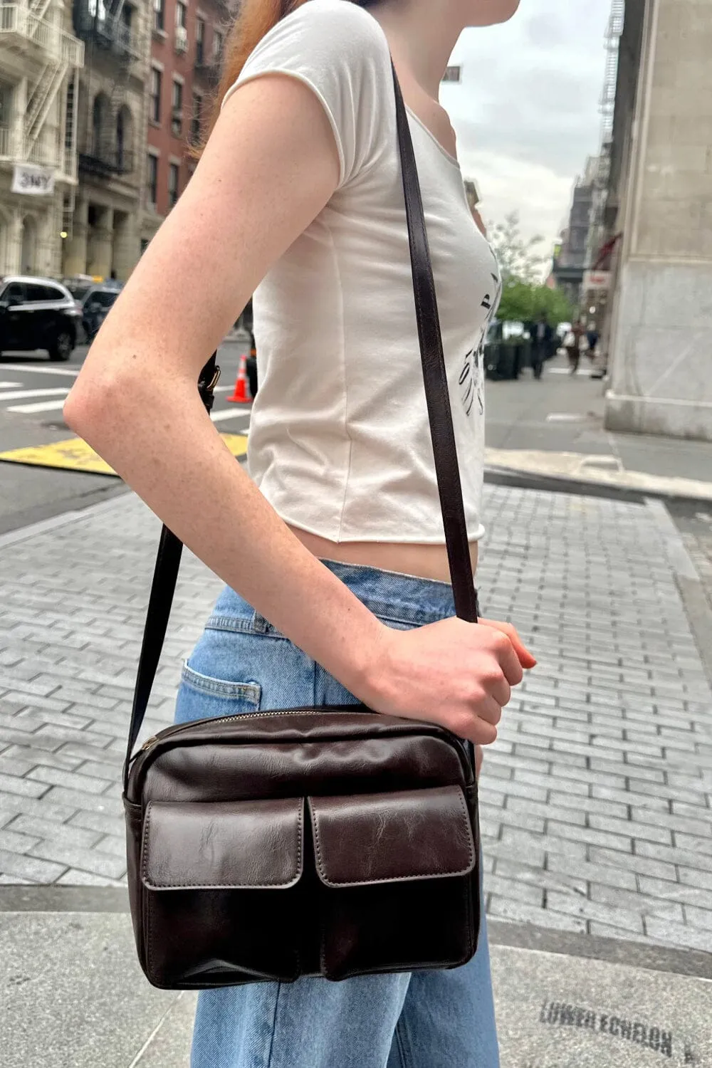 Multi Pocket Shoulder Bag