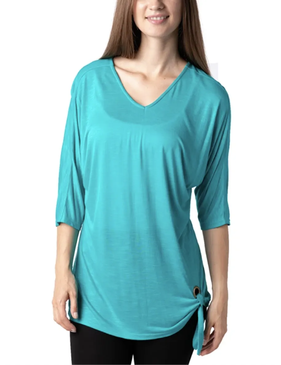 Multiples Twist Tie Tunic