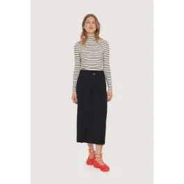 Nami crepe narrow skirt