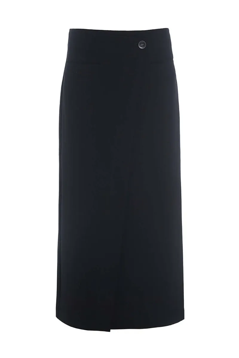 Nami crepe narrow skirt