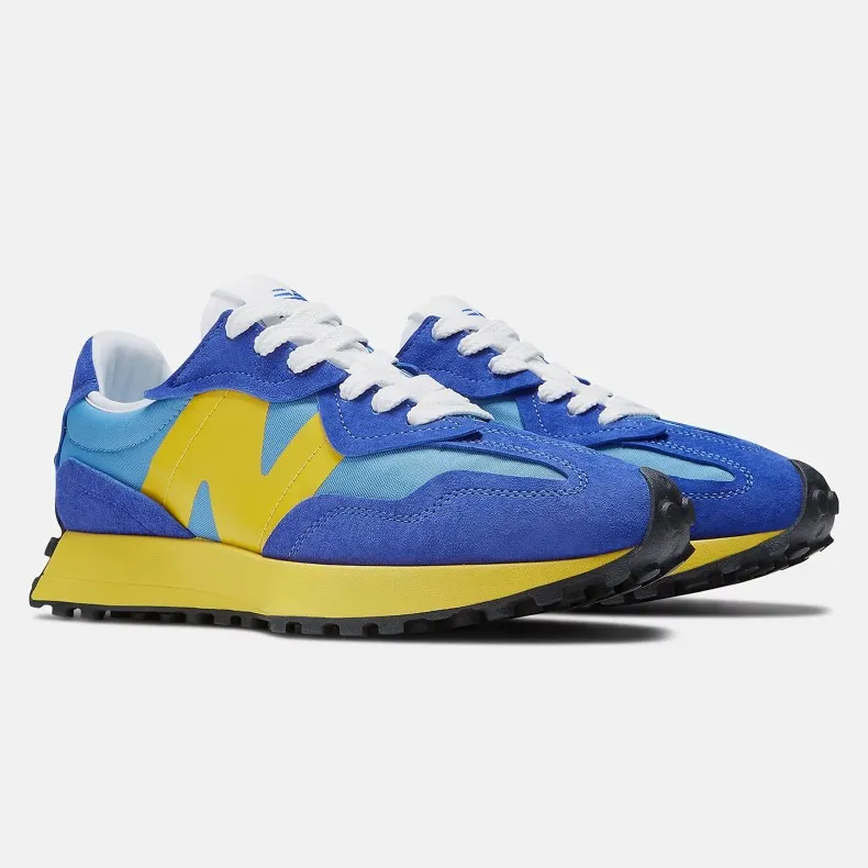 New Balance 327 (Marine Blue/Honeycomb)