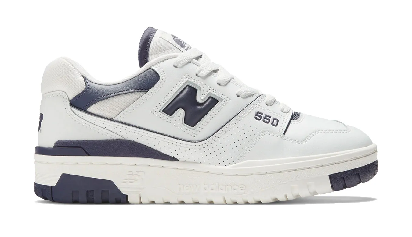 New Balance 550 White Dark Mercury