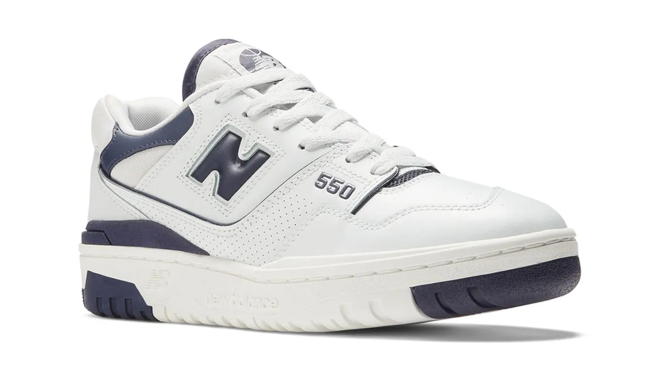 New Balance 550 White Dark Mercury