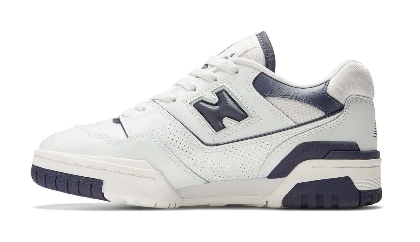 New Balance 550 White Dark Mercury