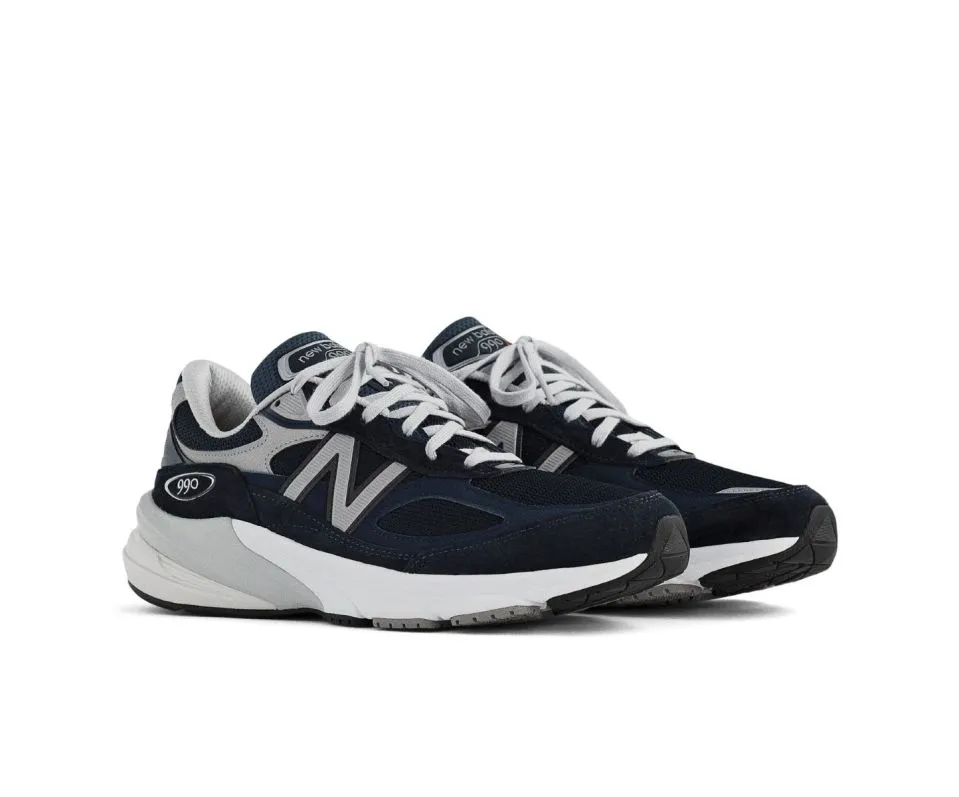 New Balance 990v6 Men's Running Shoe - Navy/White