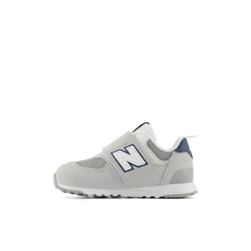 New Balance Infant & Toddler Boys 574 NEW-B Hook & Loop Shoe - NW574ESB (Wide)