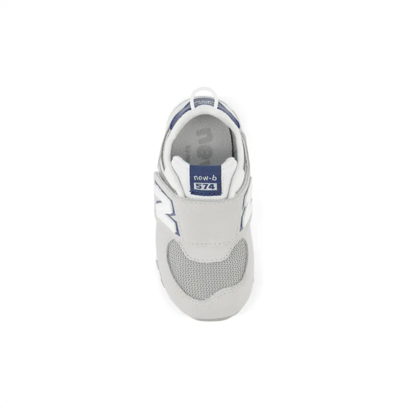 New Balance Infant & Toddler Boys 574 NEW-B Hook & Loop Shoe - NW574ESB (Wide)