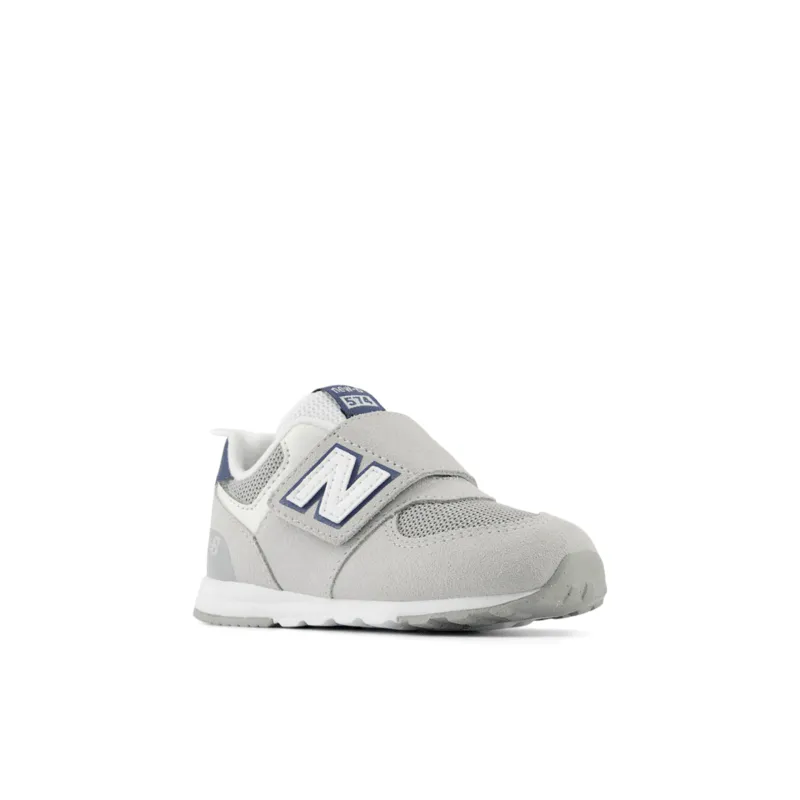 New Balance Infant & Toddler Boys 574 NEW-B Hook & Loop Shoe - NW574ESB (Wide)