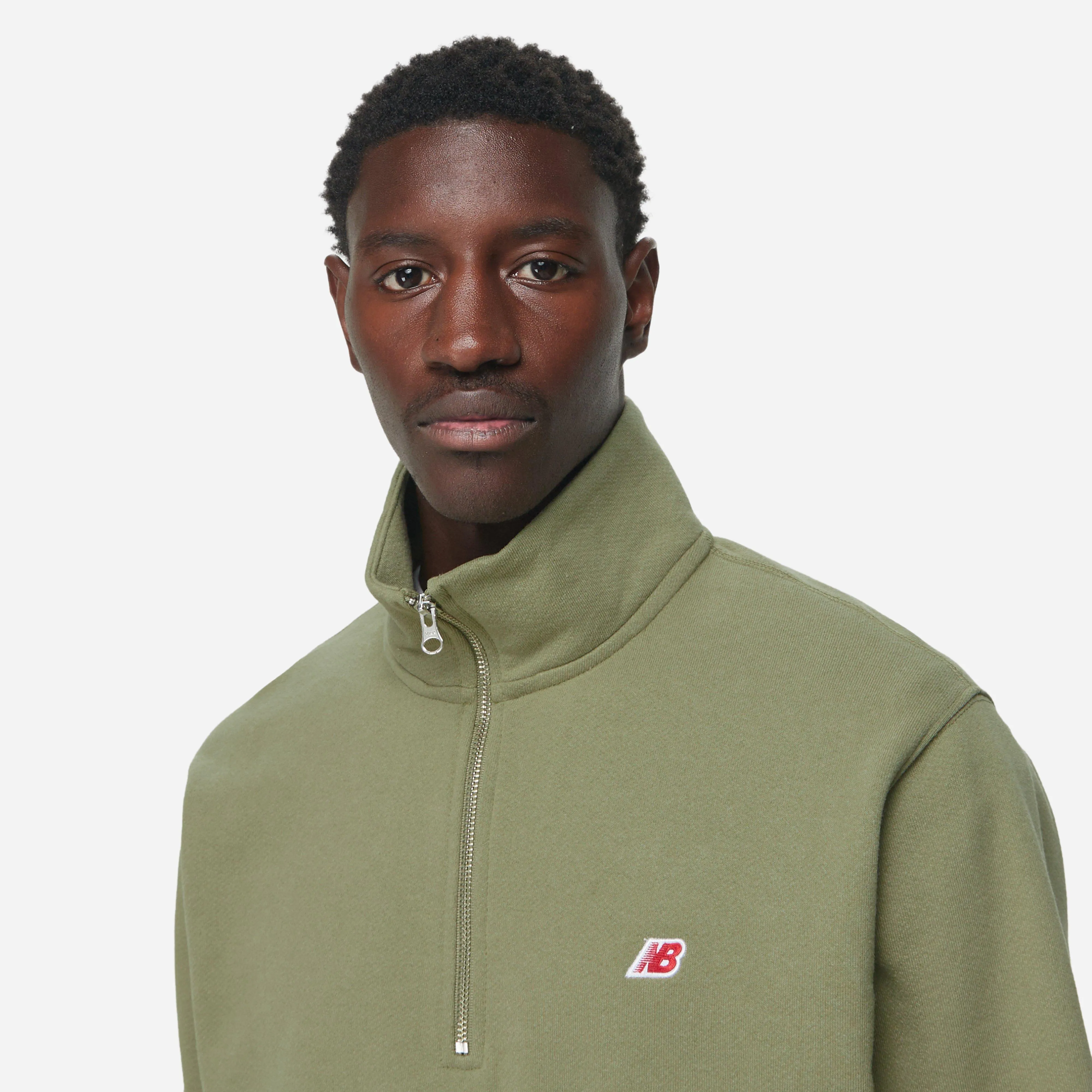 New Balance Made in USA Quarter Zip Sweatshirt