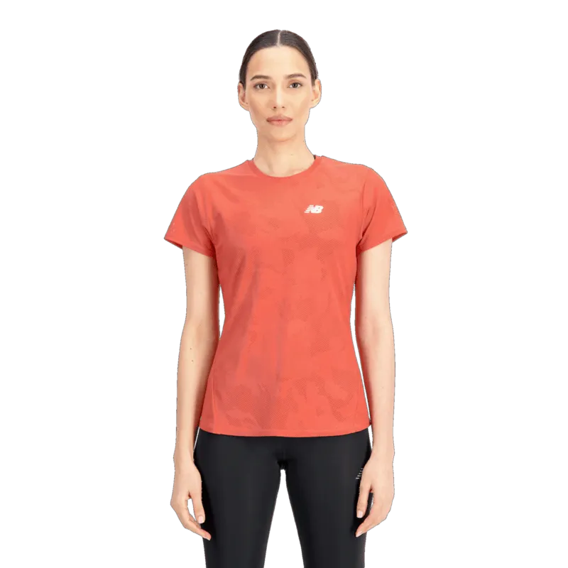 New Balance Women's Q Speed Jacquard Short Sleeve