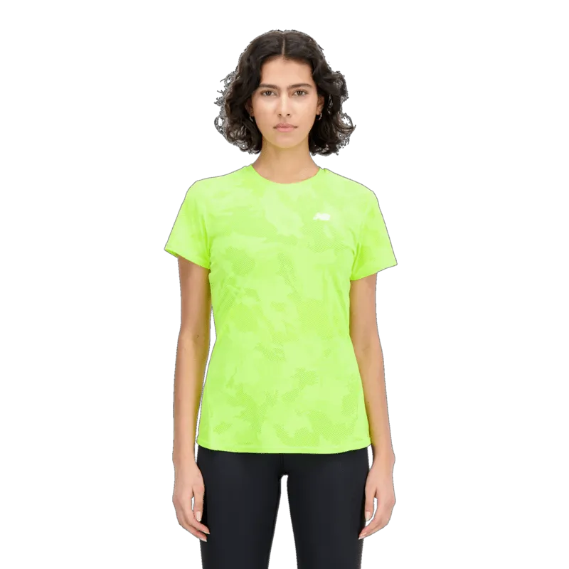 New Balance Women's Q Speed Jacquard Short Sleeve