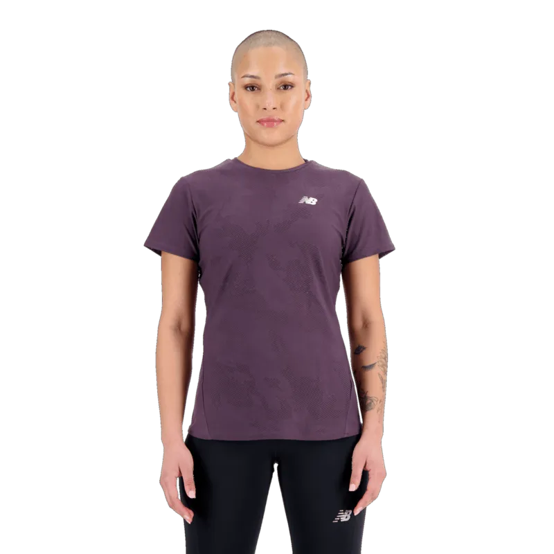 New Balance Women's Q Speed Jacquard Short Sleeve