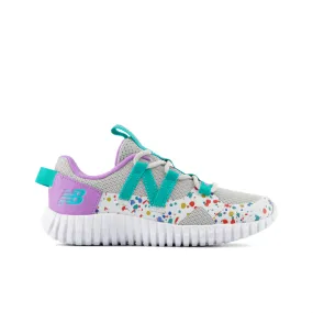 New Balance Youth Girls Playgruv V2 Bungee Running Shoe - PTPGRVWS