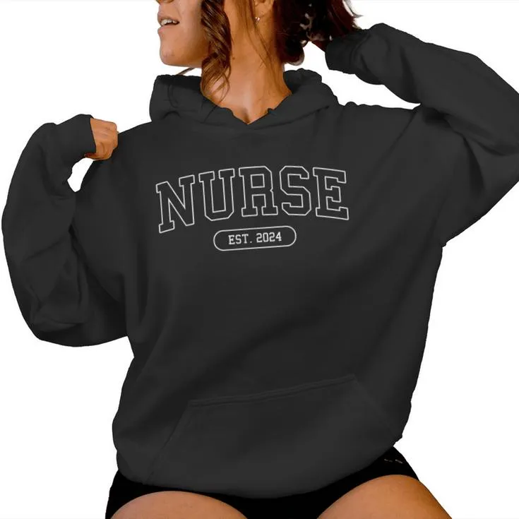 New Nurse 2024 Nurse Week 2024 Nurse Women Hoodie