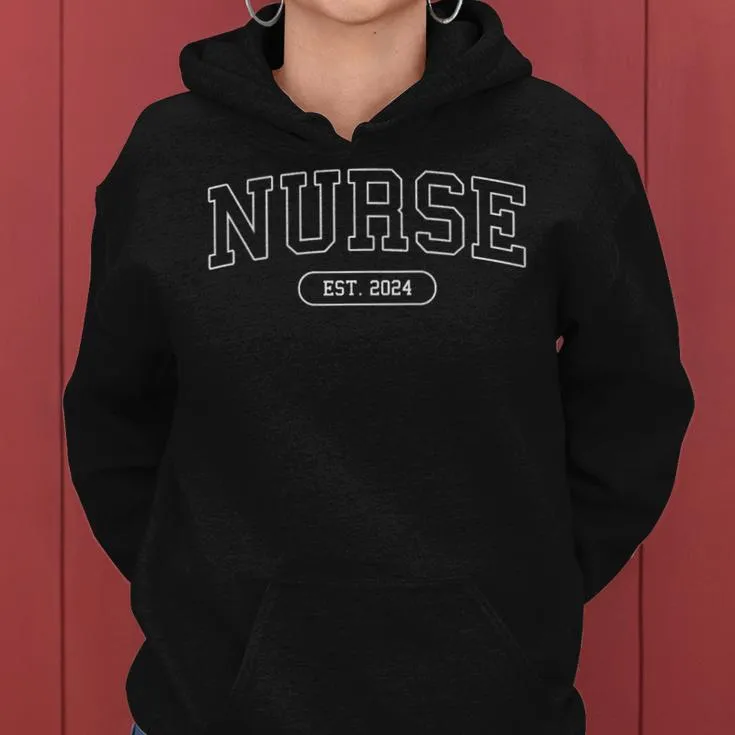 New Nurse 2024 Nurse Week 2024 Nurse Women Hoodie