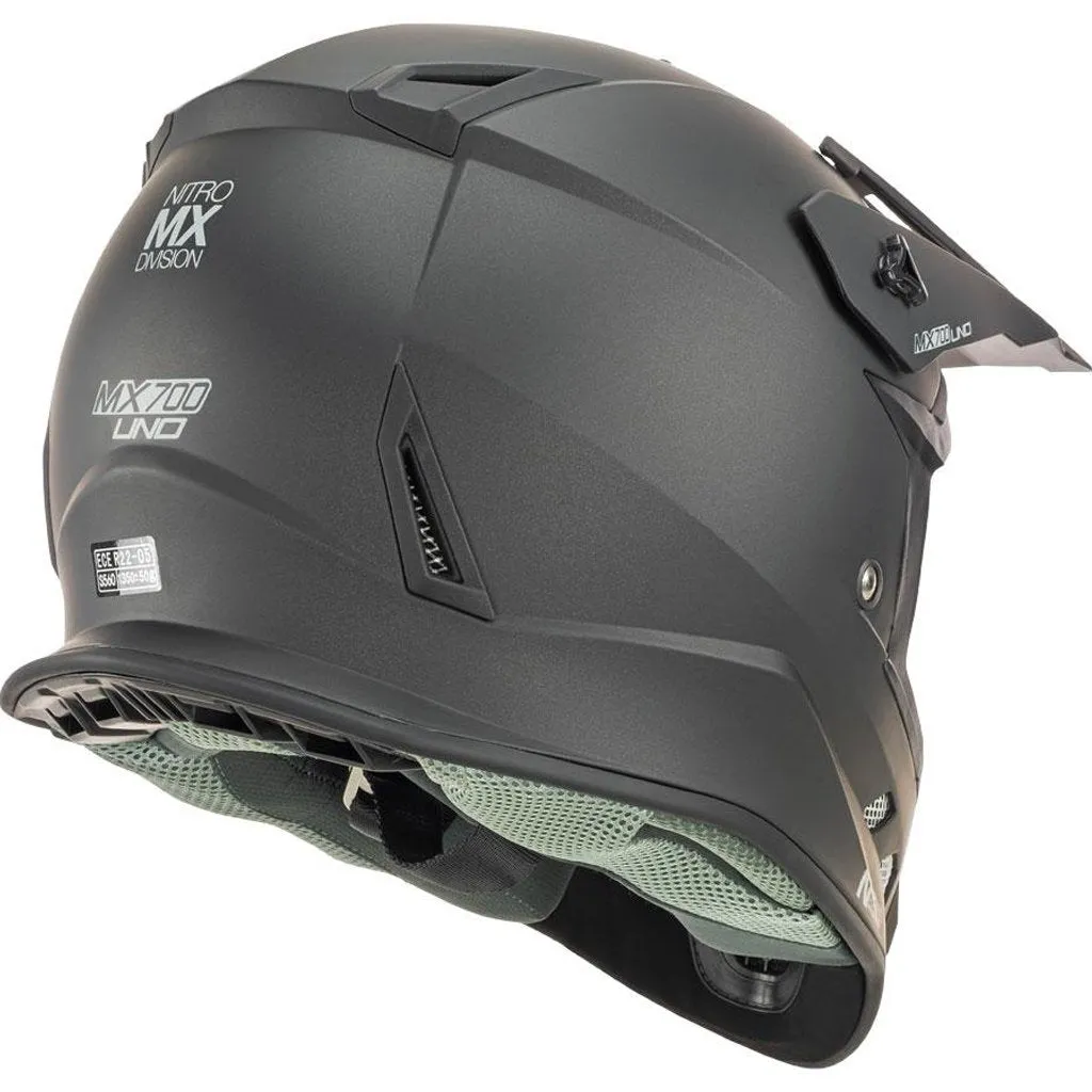 Nitro - MX700 Youth Matt Helmet