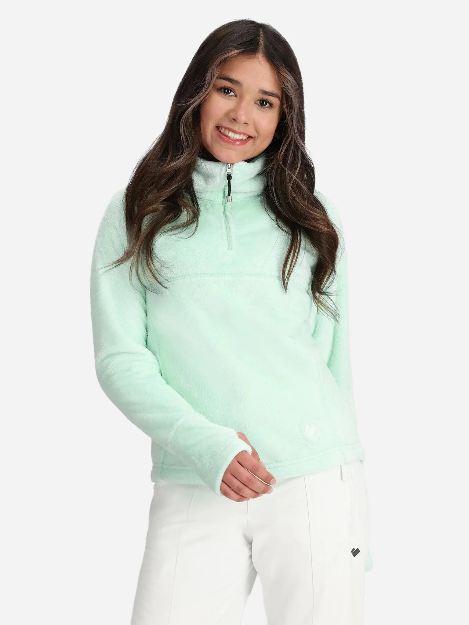     OBERMEYER  Teen Girls' Furry Fleece Top    