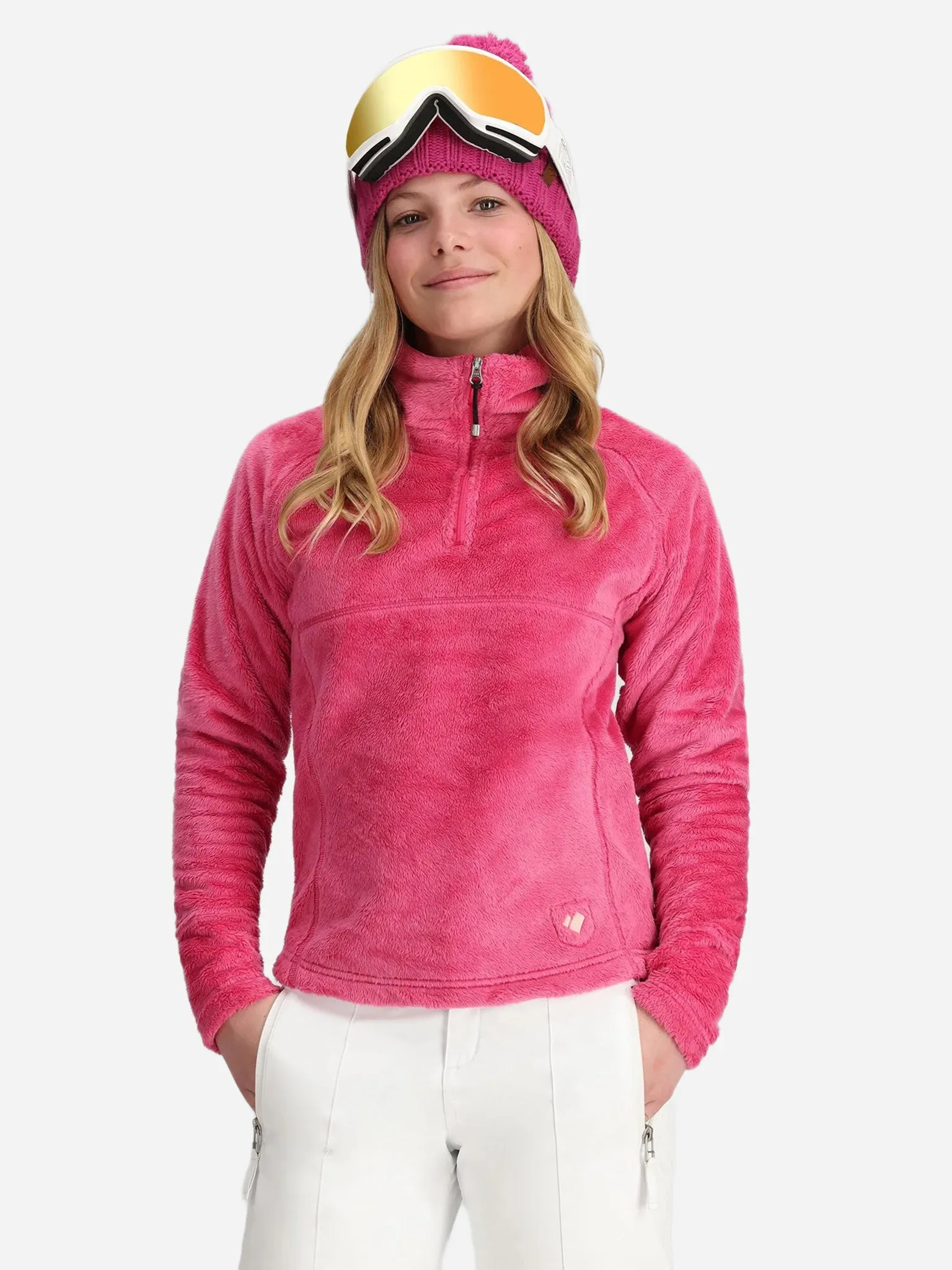     OBERMEYER  Teen Girls' Furry Fleece Top    