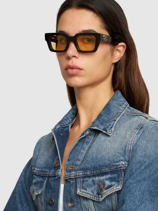 Off-White   Virgil acetate sunglasses 