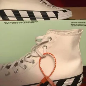 Off-white x converse chuck 70 stripe