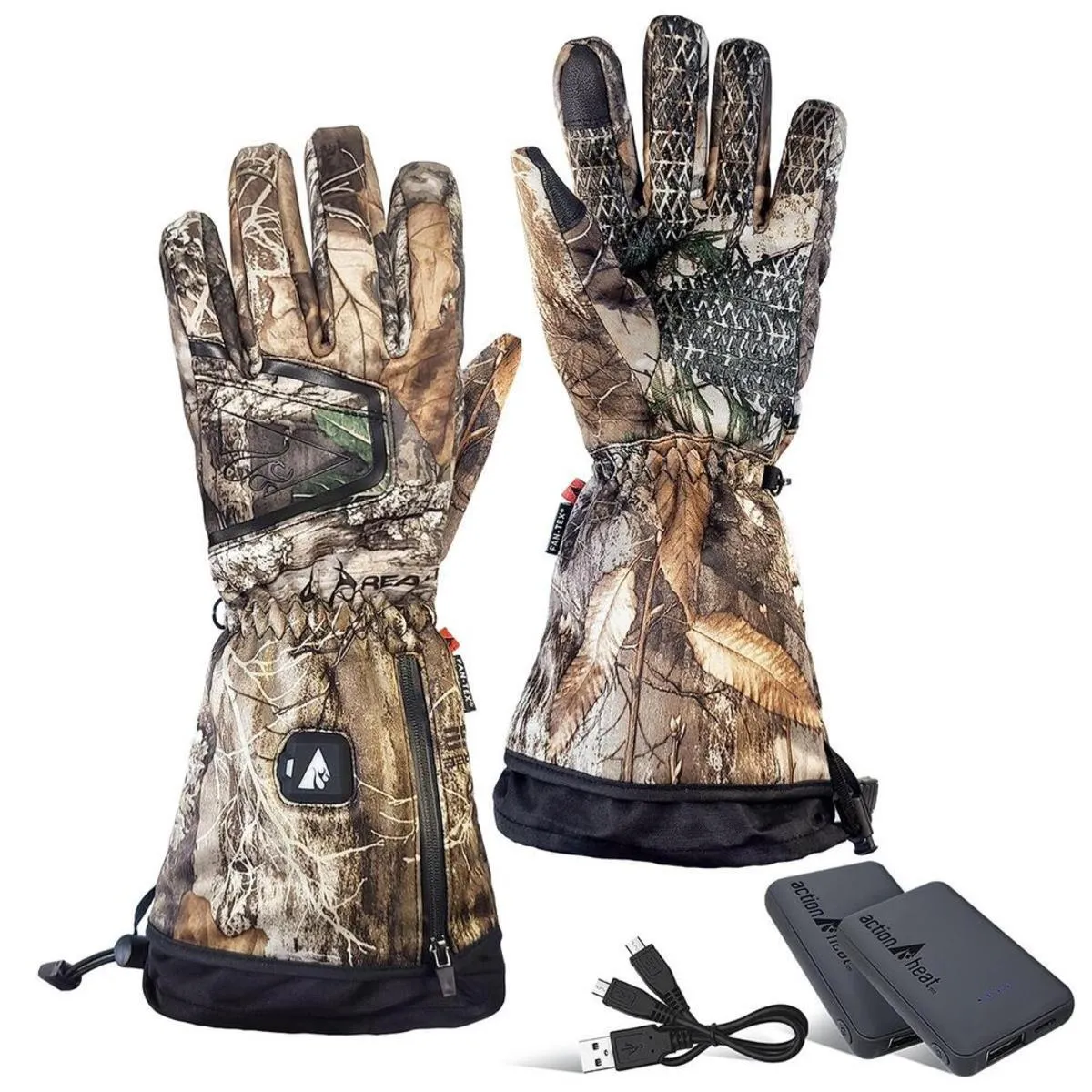 Open Box ActionHeat 5V Men's Battery Heated Hunting Featherweight Gloves