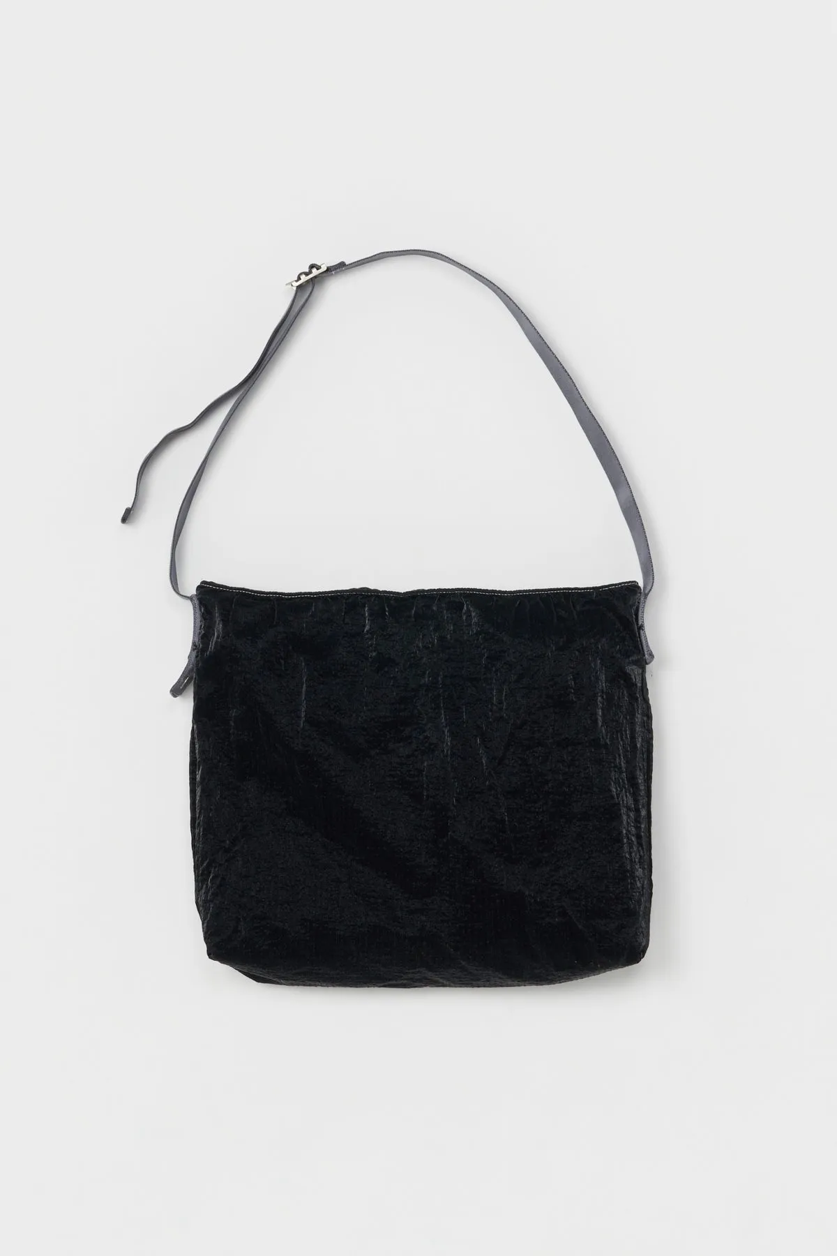 Over Dyed Cross Body Bag - Black