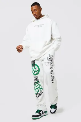 Oversized Official Back Graffiti Tracksuit