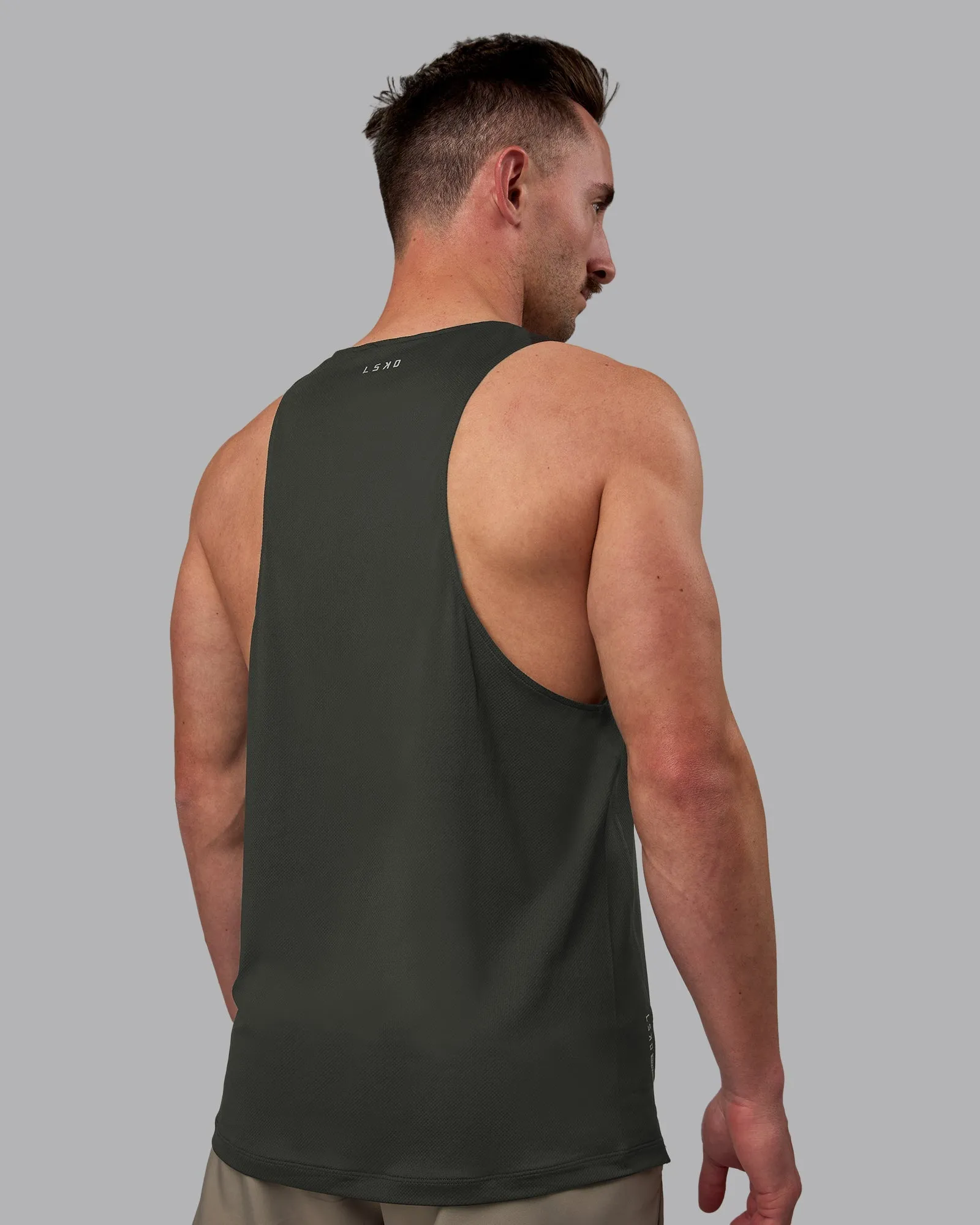 Pace Running Tank - Pirate Black