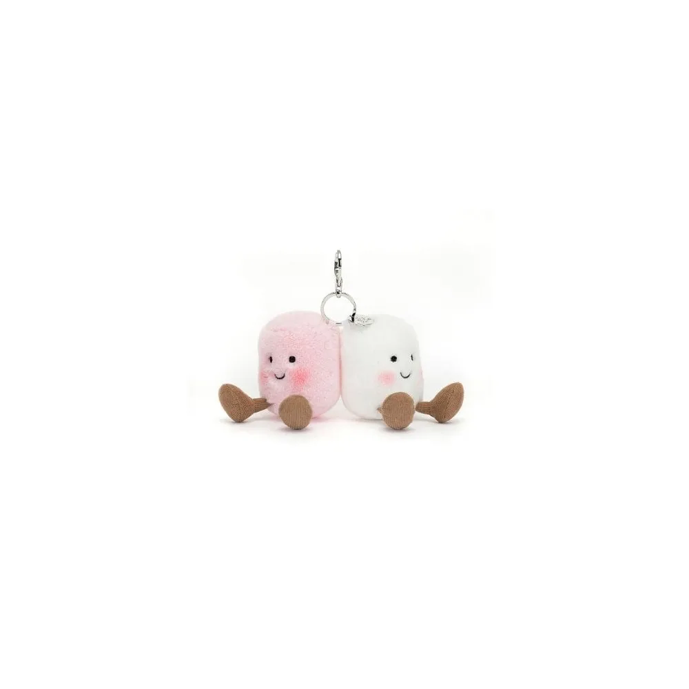 Pair of Marshmallows Bag Charm