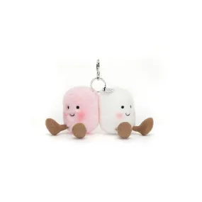 Pair of Marshmallows Bag Charm