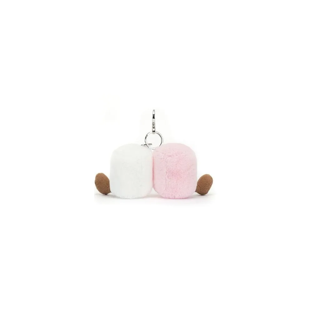 Pair of Marshmallows Bag Charm