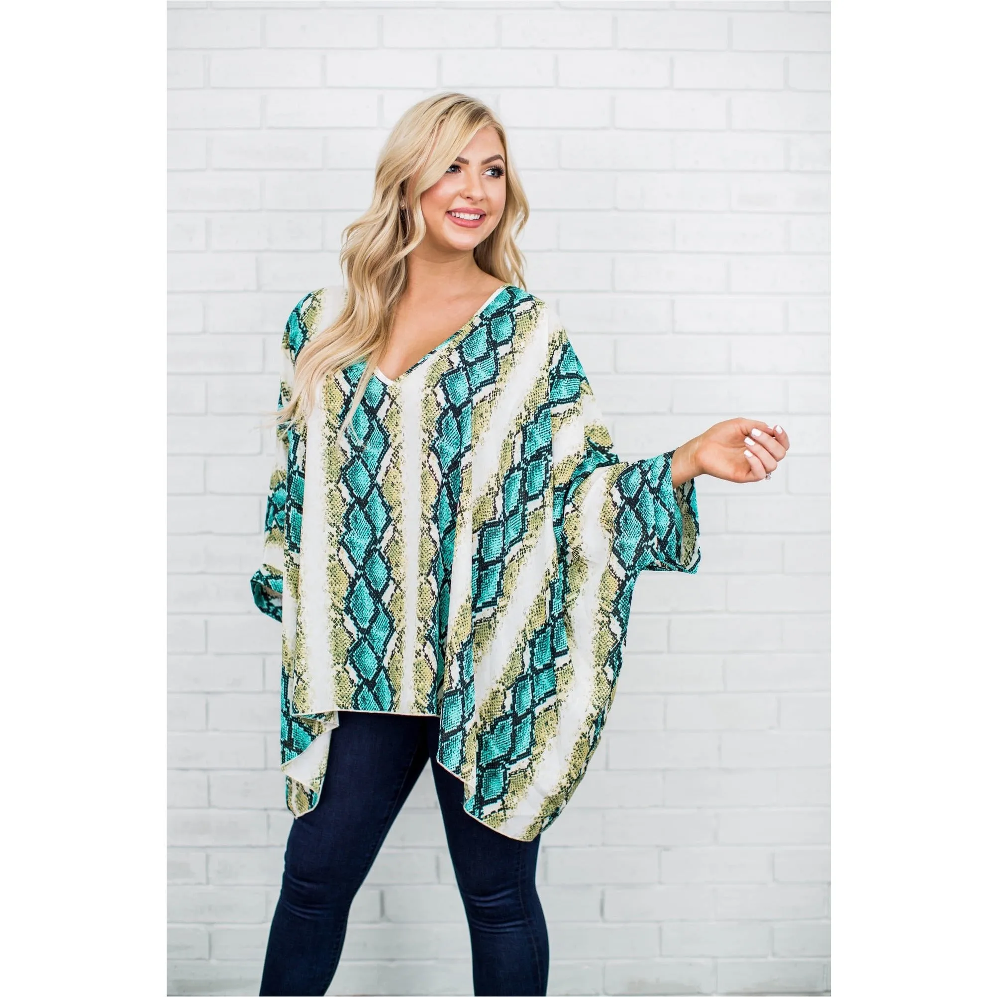 Paris Tunic in Snake Print