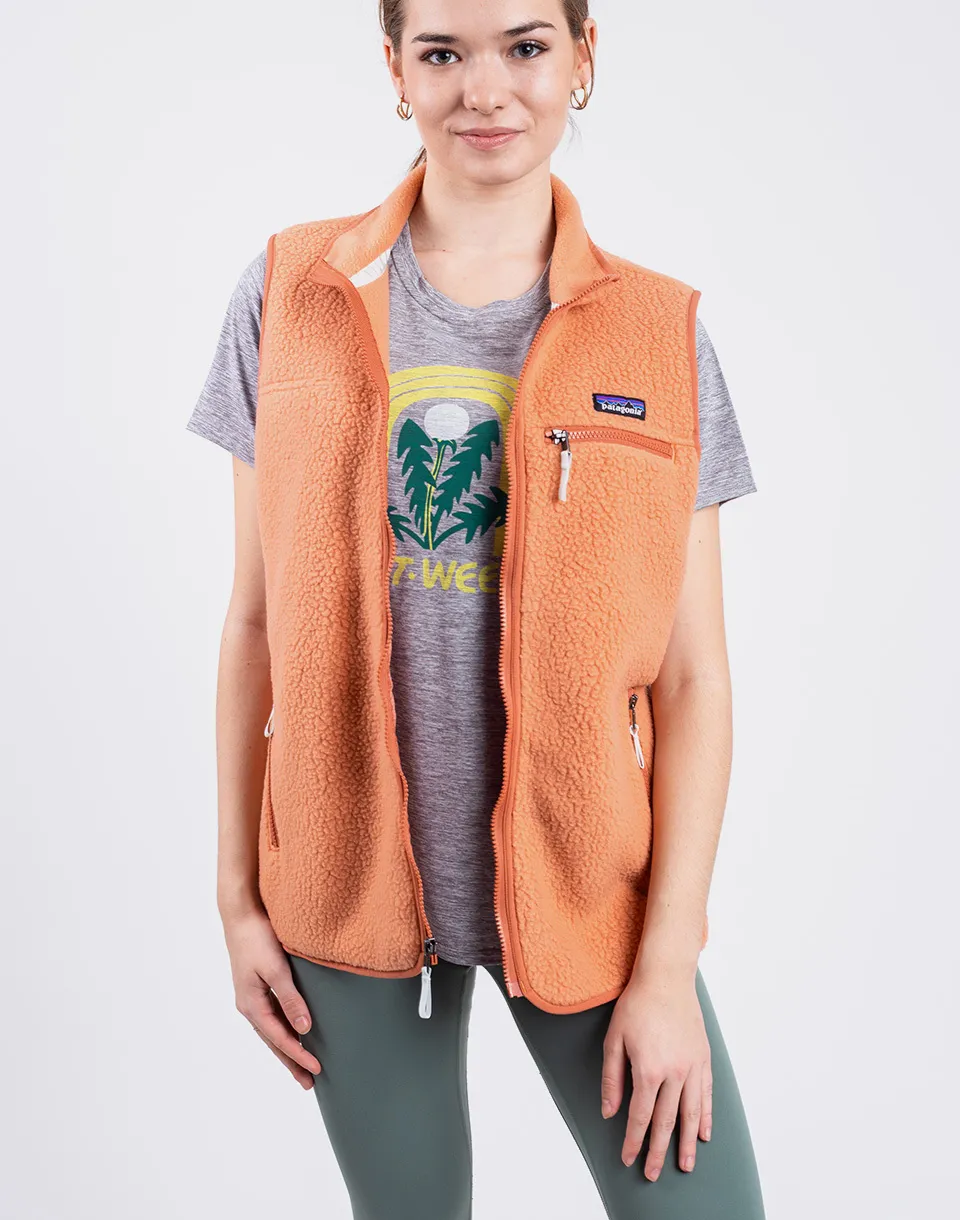 Patagonia W's Retro Pile Vest Sienna Clay