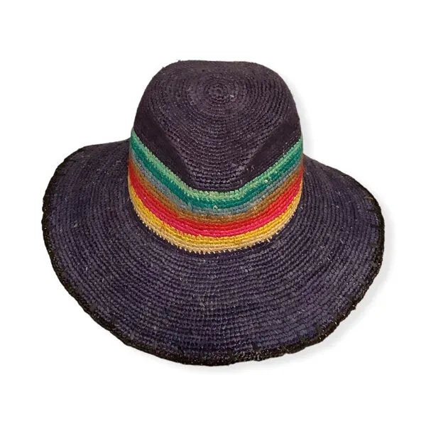 Paul Smith hat straw crochet