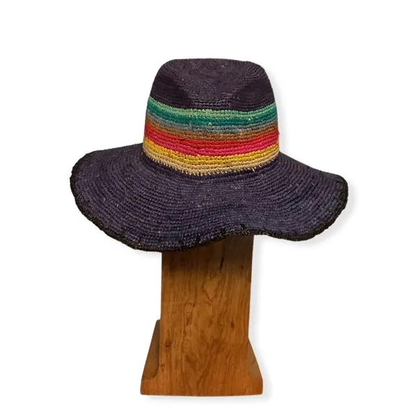 Paul Smith hat straw crochet