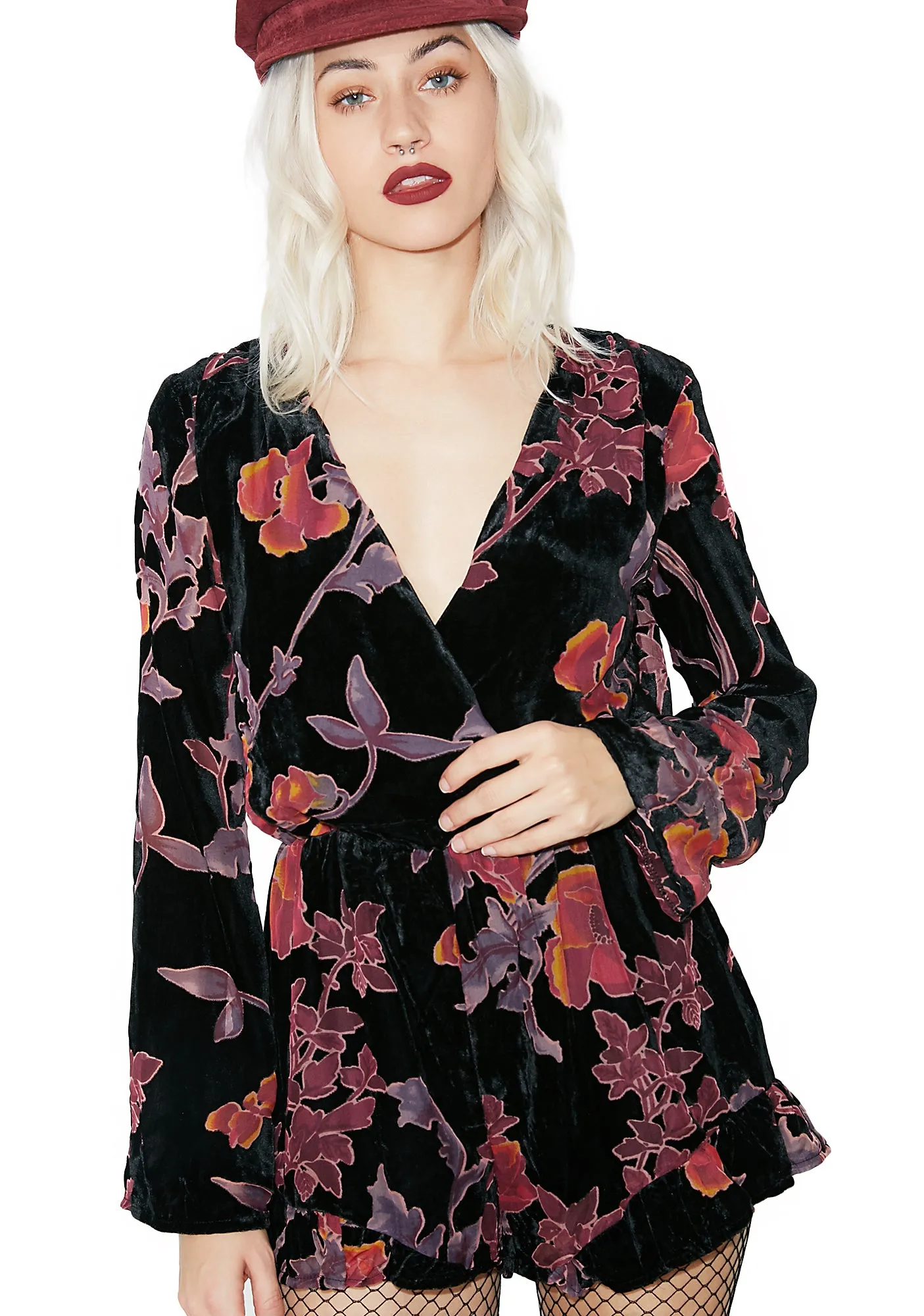 Petal Harder Floral Romper-