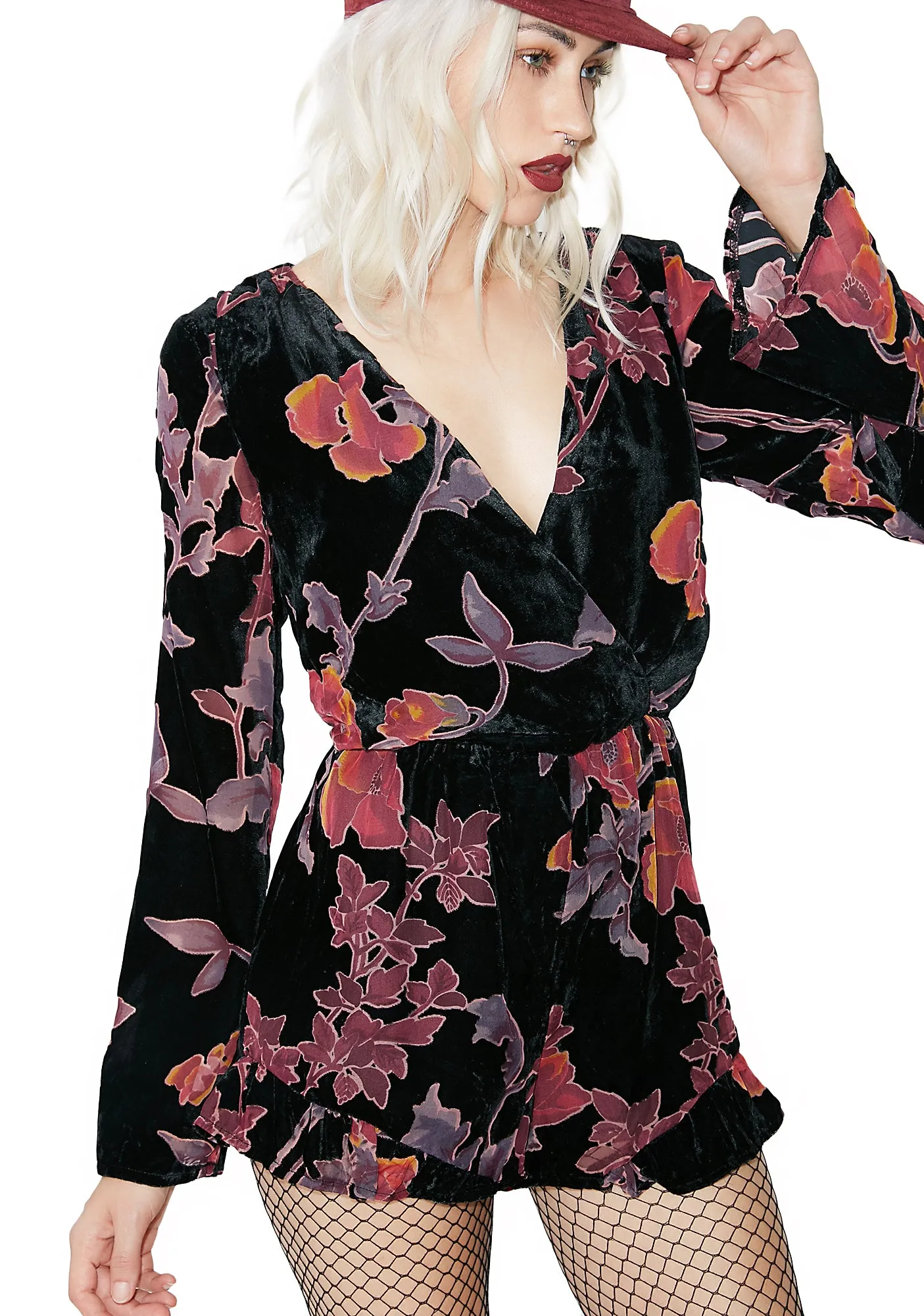 Petal Harder Floral Romper-