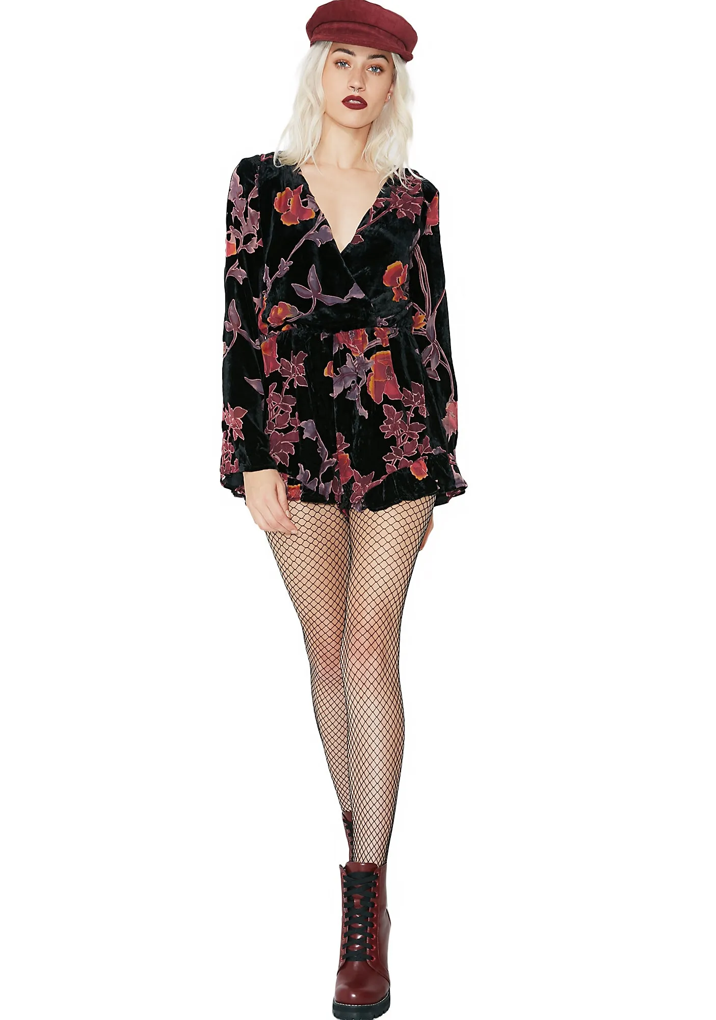 Petal Harder Floral Romper-