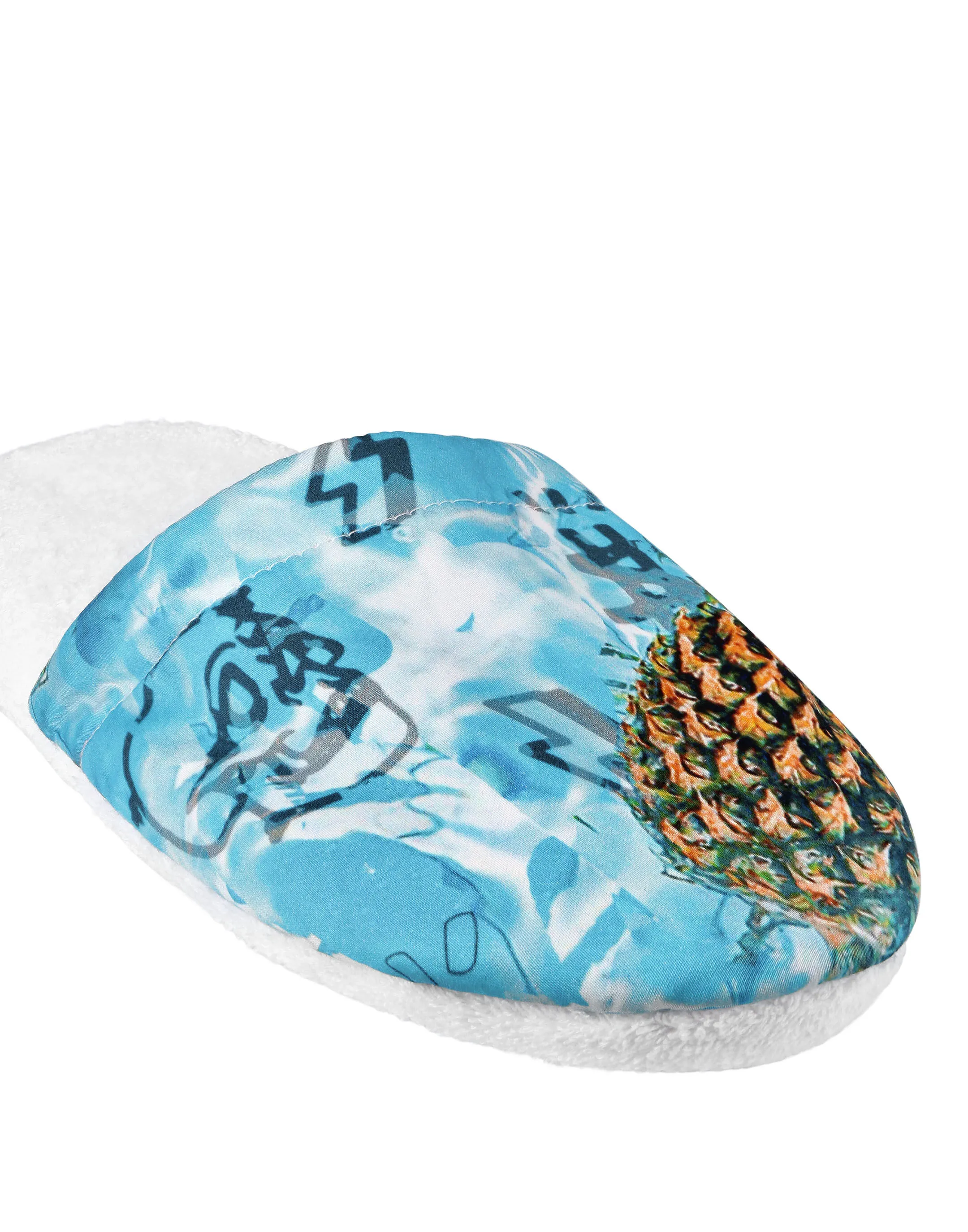 PHILIPP PLEIN Slipper Pineapple Skies