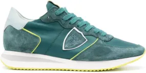 Philippe Model Paris TRPX leather low-top sneakers Green