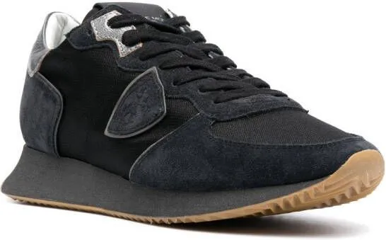 Philippe Model Paris TRPX suede low-top sneakers Black