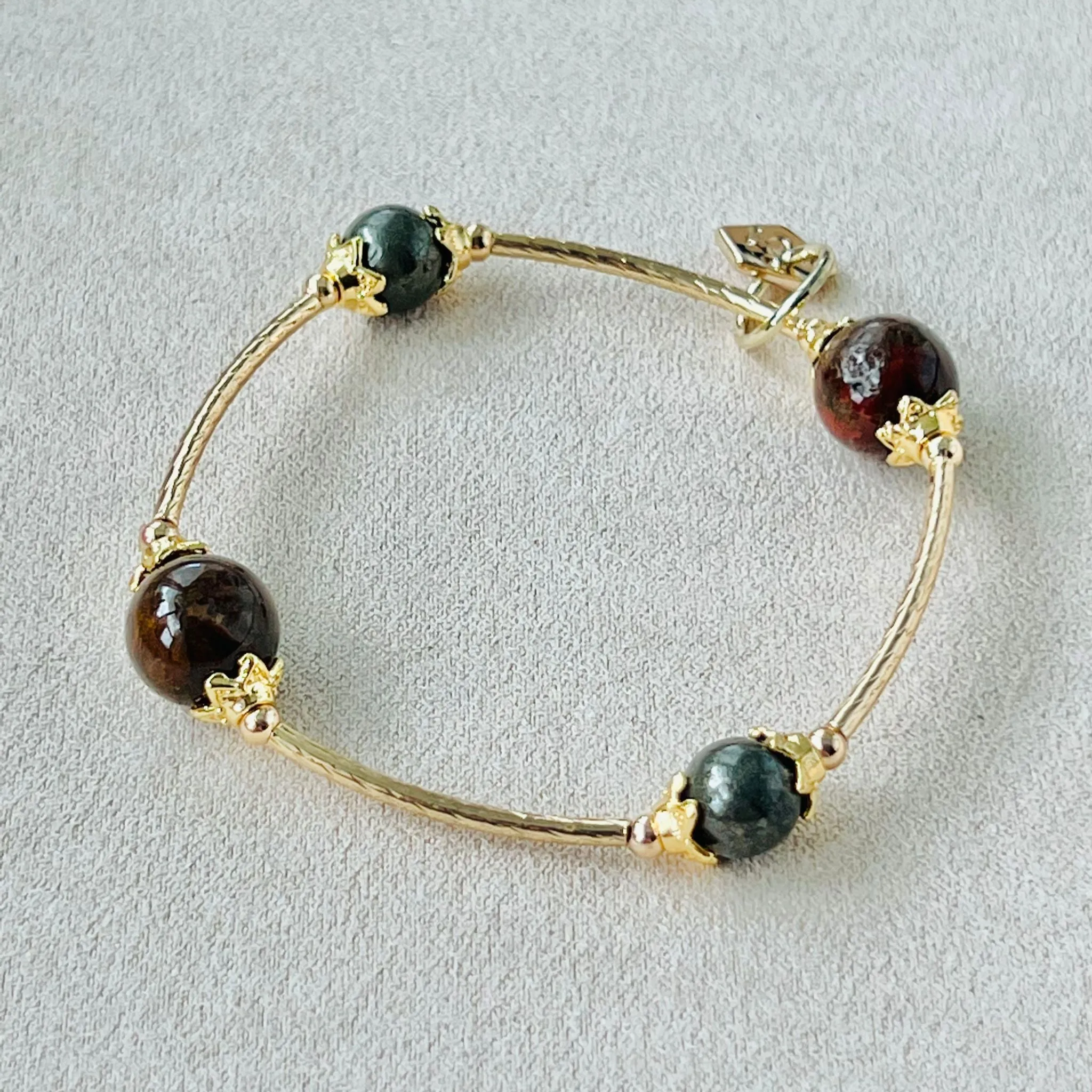 Pietersite & Pyrite La Grace Bracelet