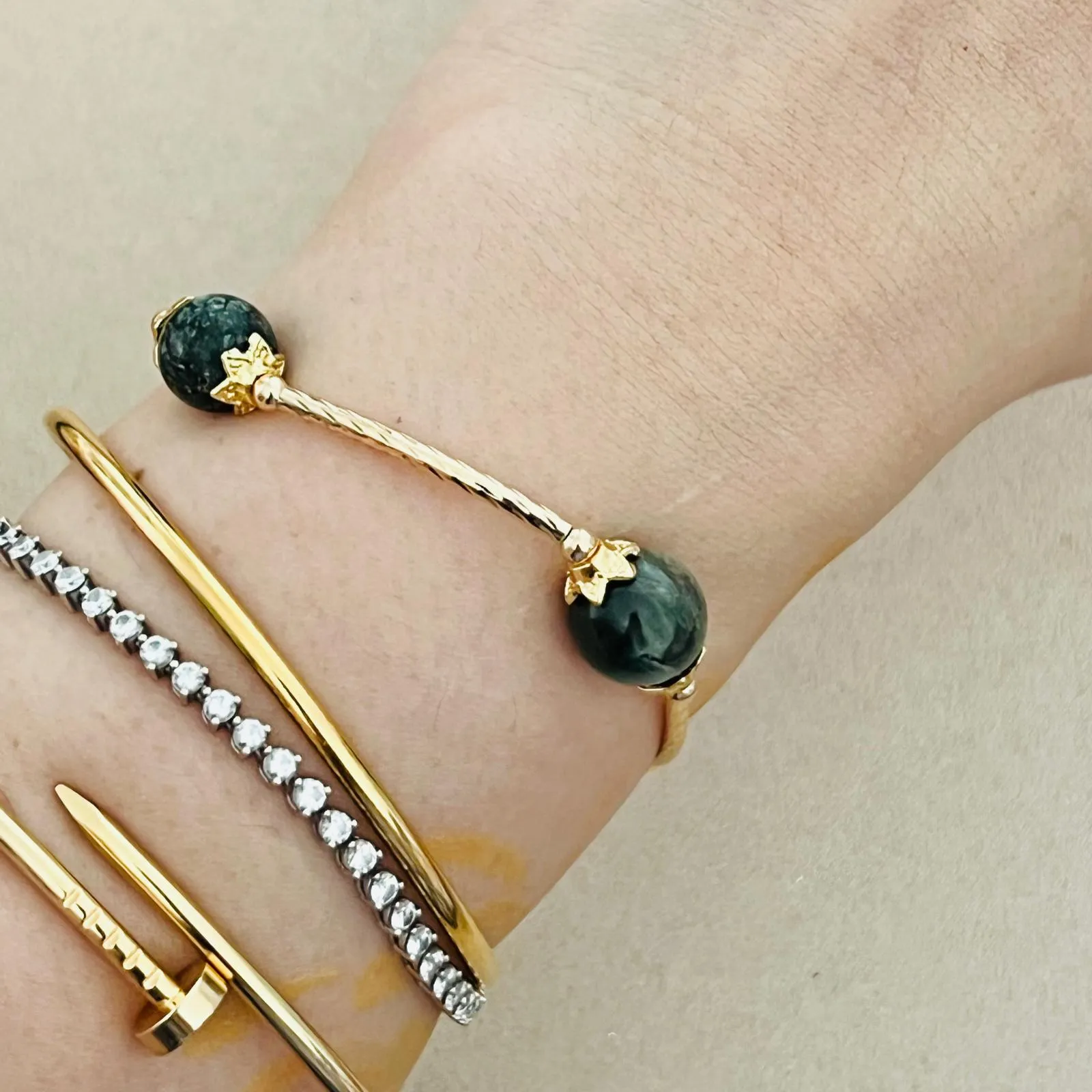 Pietersite & Pyrite La Grace Bracelet