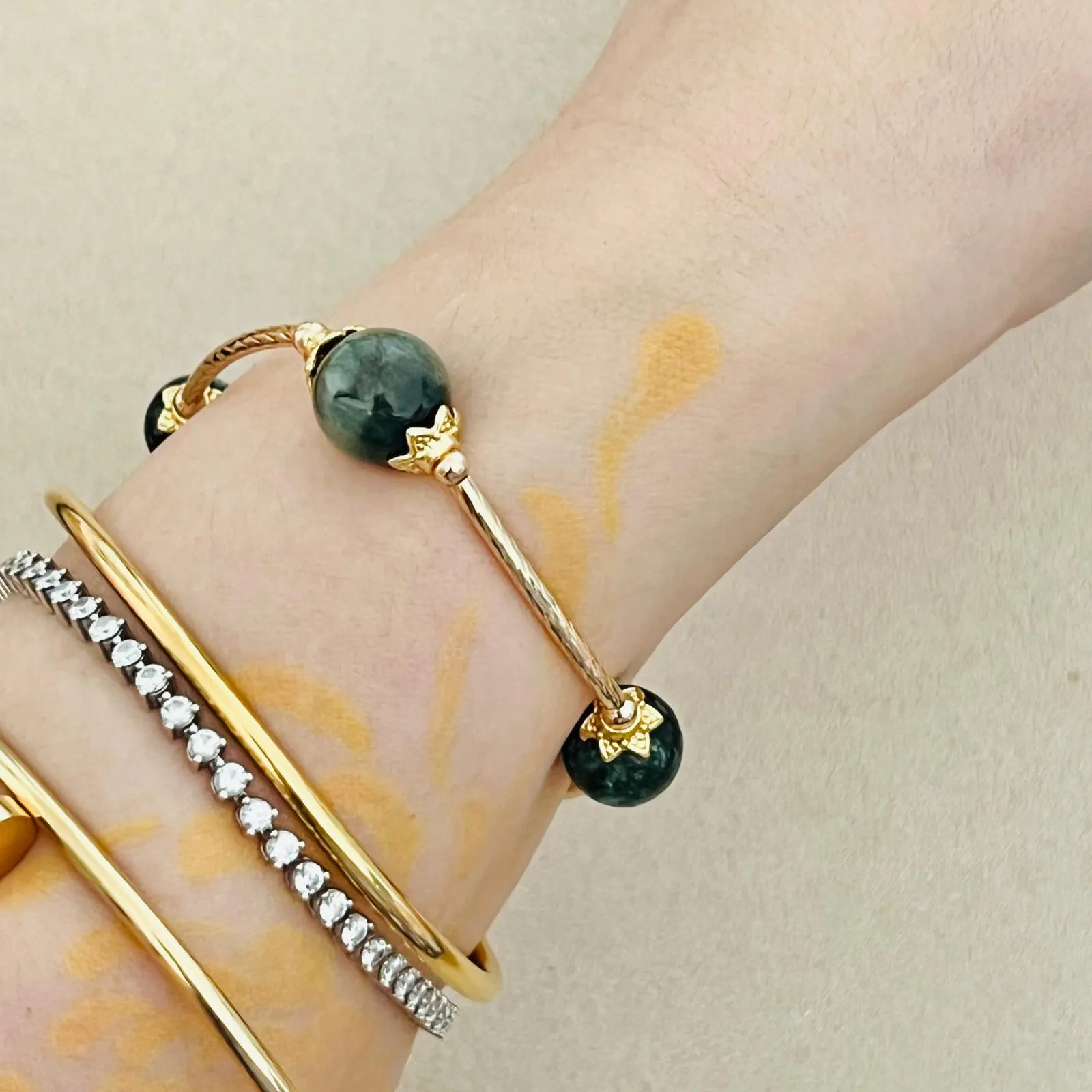 Pietersite & Pyrite La Grace Bracelet