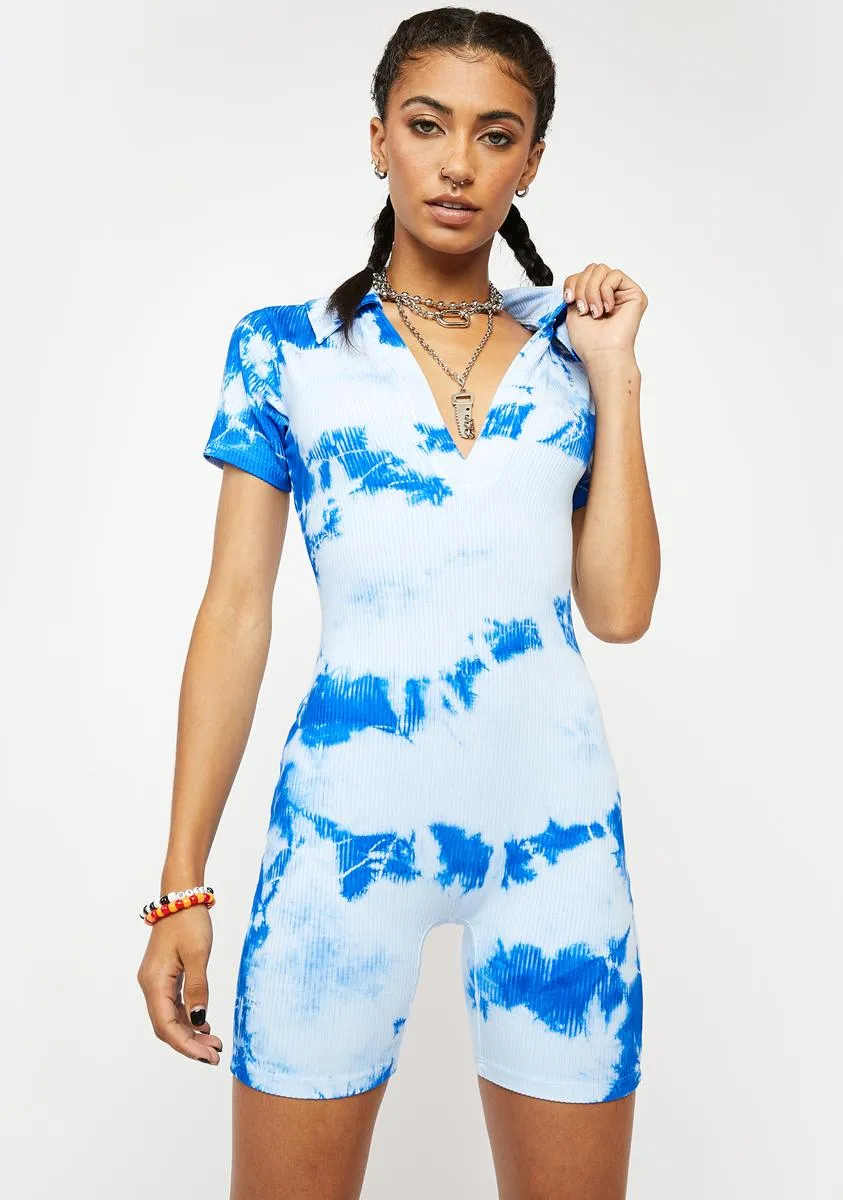 Polo Tie Dye Romper-