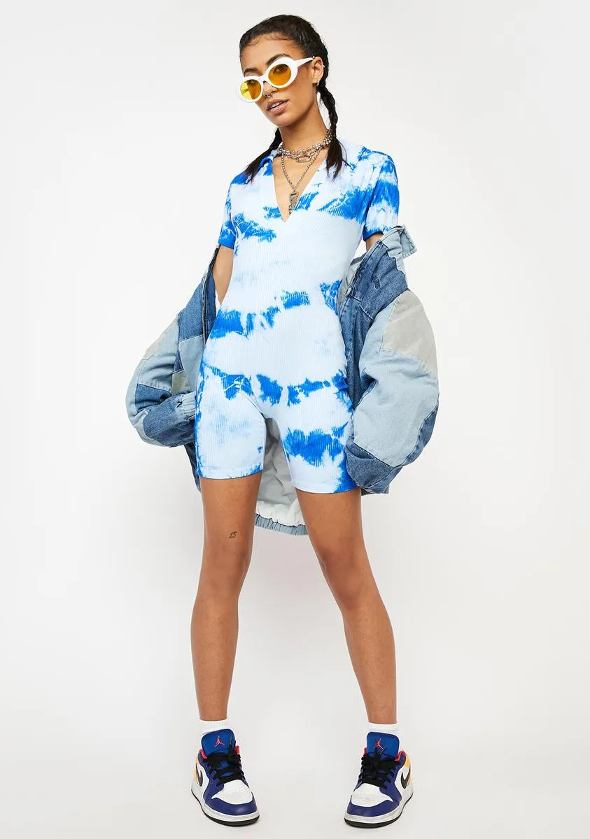 Polo Tie Dye Romper-