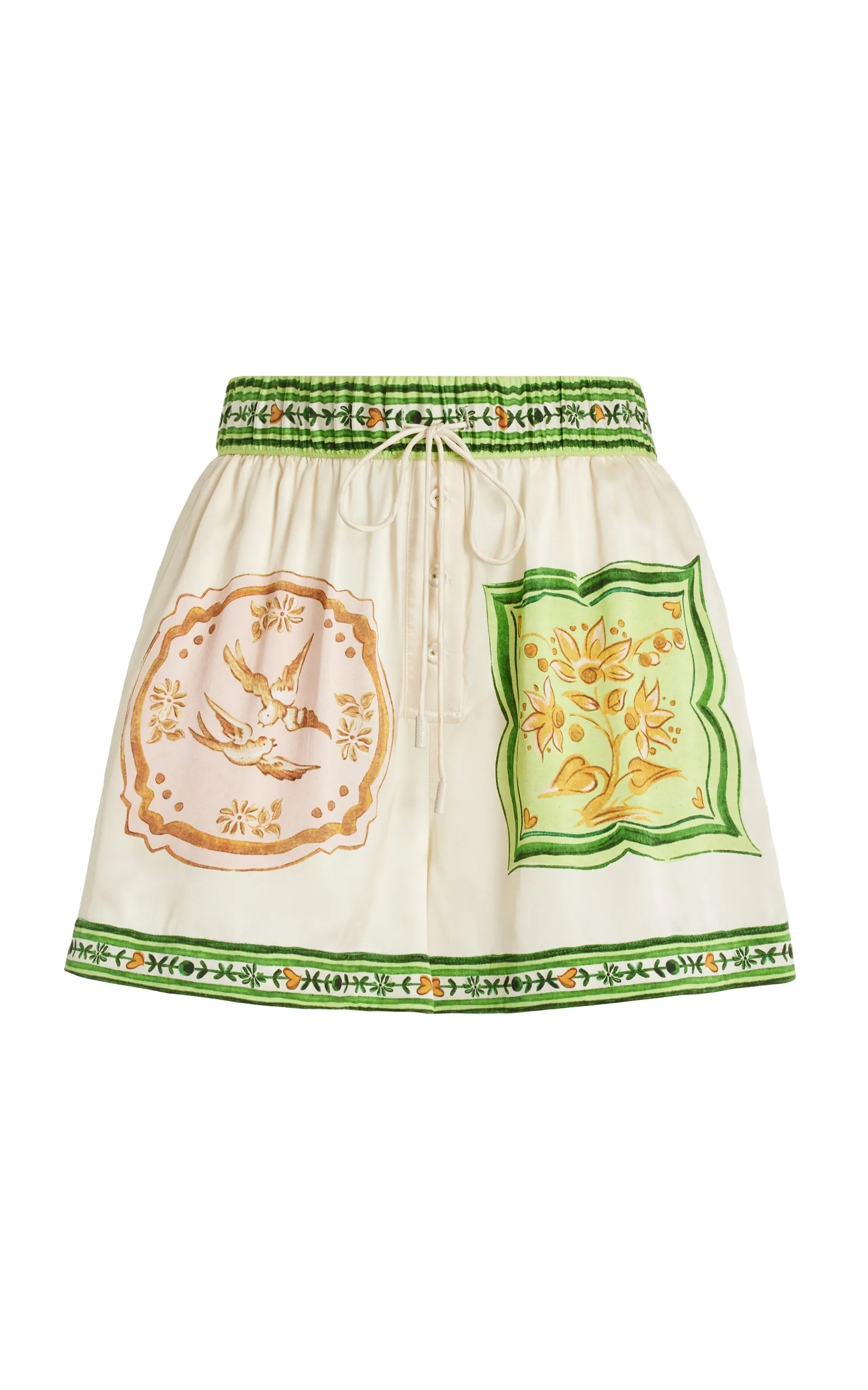 --Porcelain Silk Short-