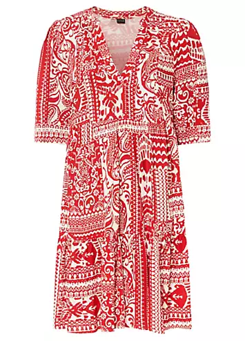 Printed Tunic Dress by bonprix | Look Again