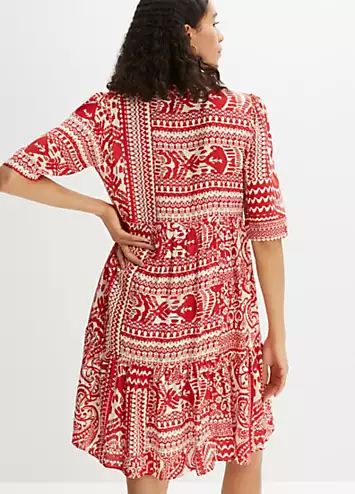 Printed Tunic Dress by bonprix | Look Again